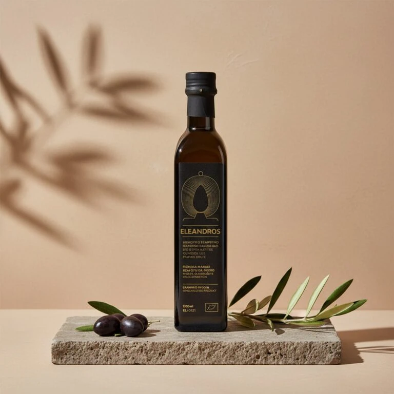ELEANDROS Bio Olivenöl – Extra Nativ Frühe Ernte 500 ml Ioannis Finest (2)