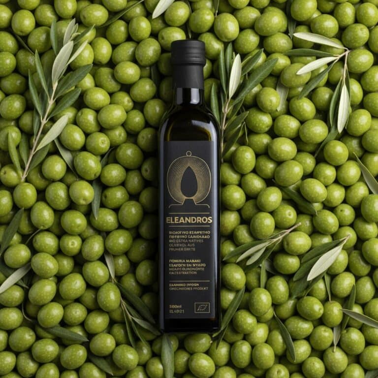 ELEANDROS Bio Olivenöl – Extra Nativ Frühe Ernte 500 ml Ioannis Finest