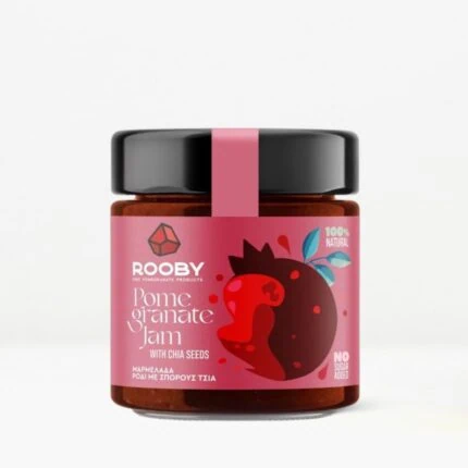 Granatapfel Marmelade mit Chiasamen aus Griechenland Ioannis Finest