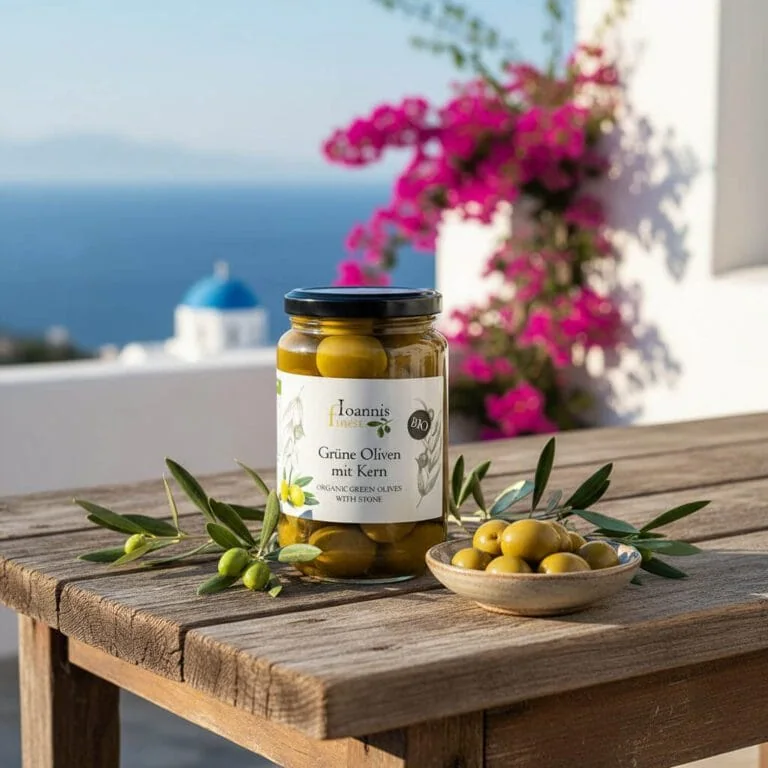 IOANNIS Gruene Bio Oliven aus Griechenland (2)