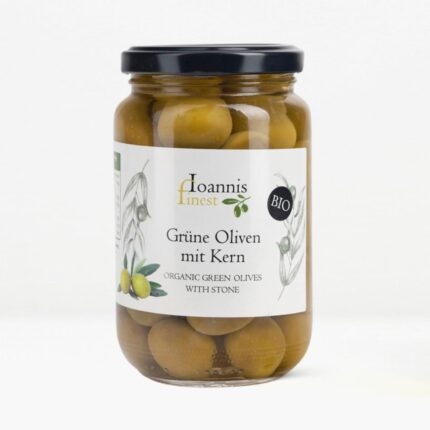 IOANNIS Grüne Bio Oliven aus Griechenland