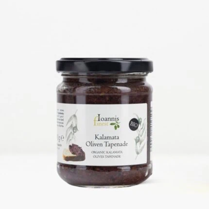 Ioannis Finest Bio Oliven Paste aus Kalamata Oliven