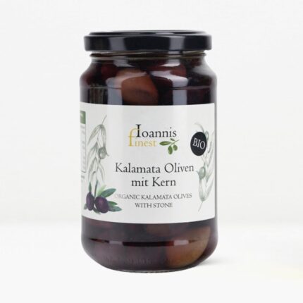 Ioannis Finest Griechische Kalamata Bio Oliven