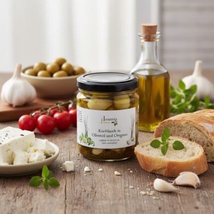 Ioannis Finest Griechischer Knoblauch mit Oregano (1)