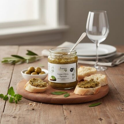 Ioannis Finest Gruene Bio Oliven Paste (3)
