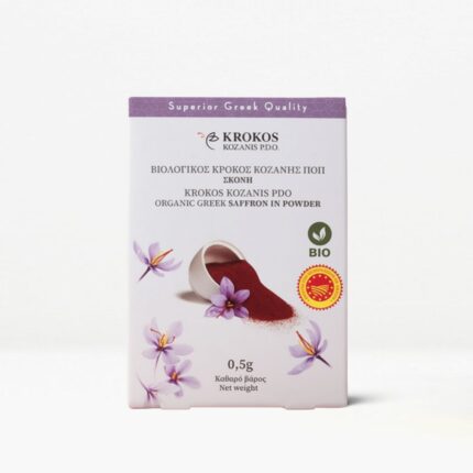 Krokos Kozanis Bio Safran in Pulver Ioannis Finest (19)