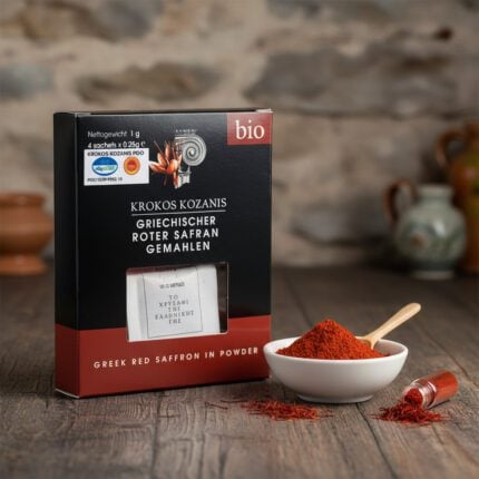 Krokos Kozanis Bio Safran in Pulver Ioannis Finest (3)