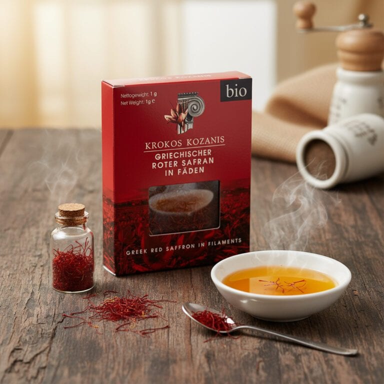 Krokos Kozanis roter Bio Safran in Faeden Ioannis Finest (2)