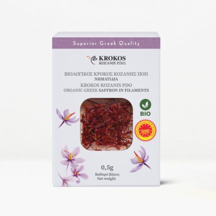 Krokos Kozanis roter Bio Safran in Faeden Ioannis Finest neiu