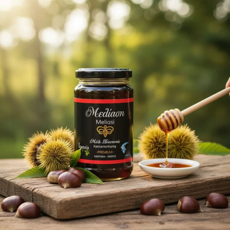 MELIASI Griechischer Kastanien Honig Ioannis Finest (1)