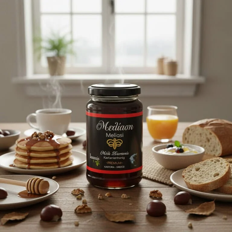MELIASI Griechischer Kastanien Honig Ioannis Finest (3)