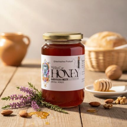 MELLIS COR Griechischer Erikakraut Honig Ioannis Finest (1)