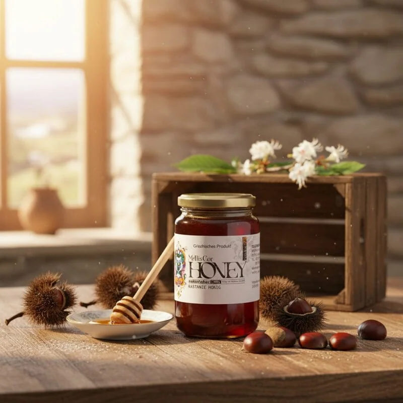 MELLIS COR Griechischer Kastanien Honig Ioannis Finest (2)