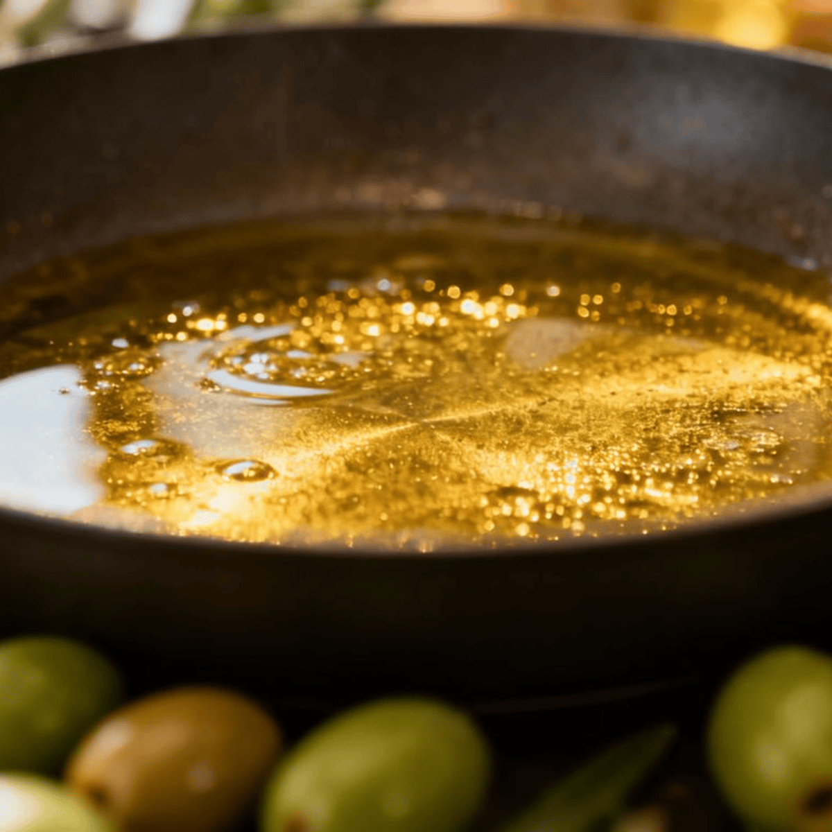 Olivenöl zum Braten