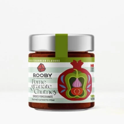 ROOBY Geräuchertes Granatapfel Chutney Ioannis Finest