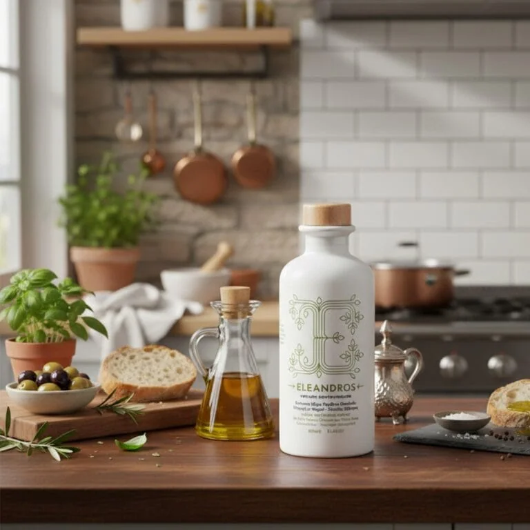 ELEANDROS Premium Bio Olivenöl extra nativ hoher Polyphenolgehalt 1725 mg/L