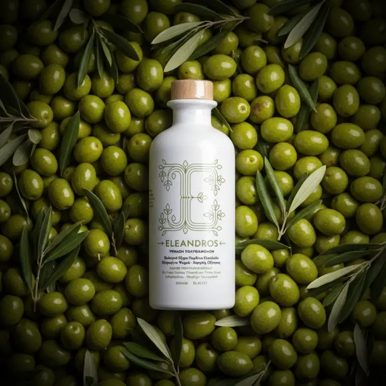 ELEANDROS Premium Bio Olivenöl extra nativ hoher Polyphenolgehalt 1725 mg/L