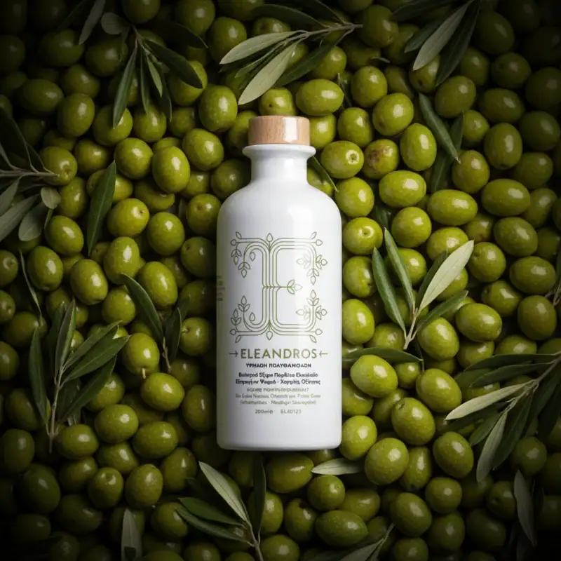 ELEANDROS Premium Bio Olivenöl extra nativ hoher Polyphenolgehalt 1725 mg/L