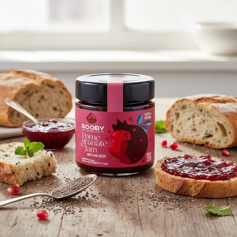granatapfel marmelade mit chiasamen ioannis finest (1)