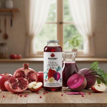 rooby griechischer granatapfelsaft mit apfel und roter beete ioannis finest (1)