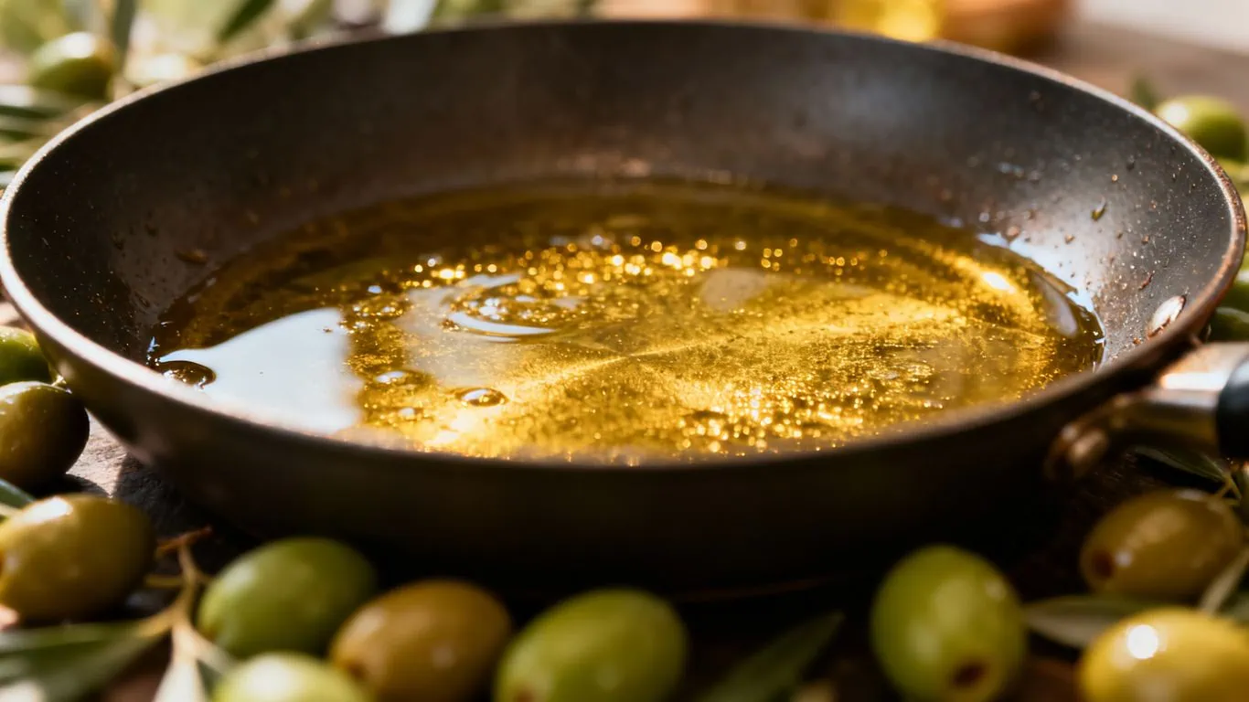 Olivenöl zum Braten